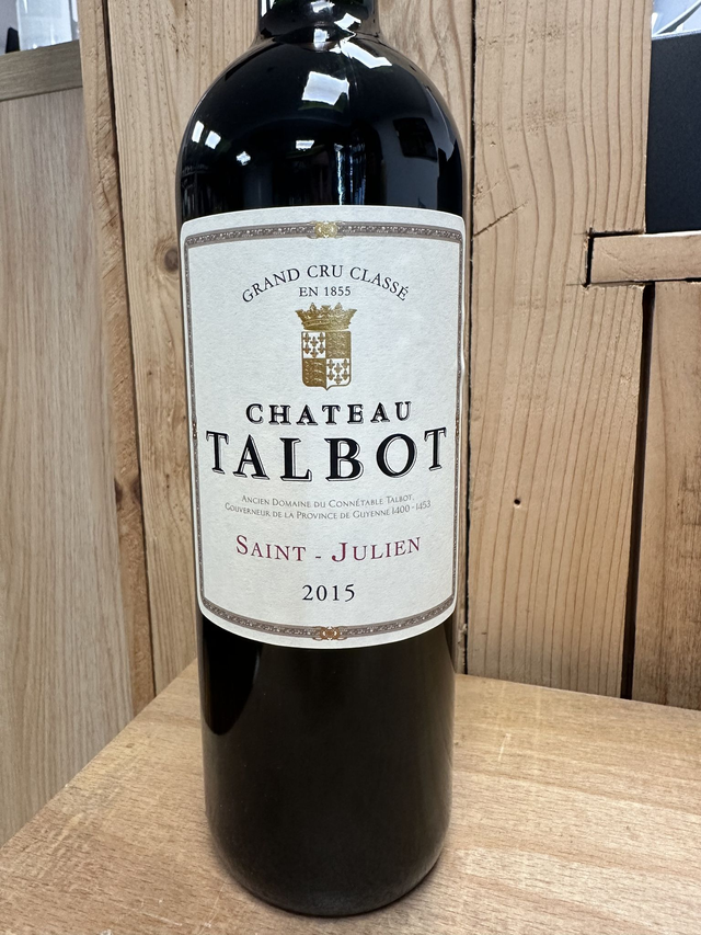 Chateau Talbot Saint-Julien 2015