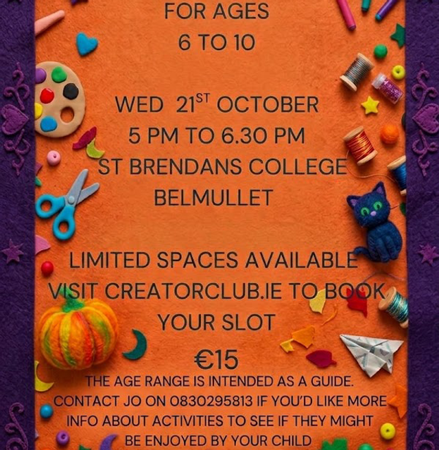 02. 21/10/2026 Saint Brendan’s, Belmullet 