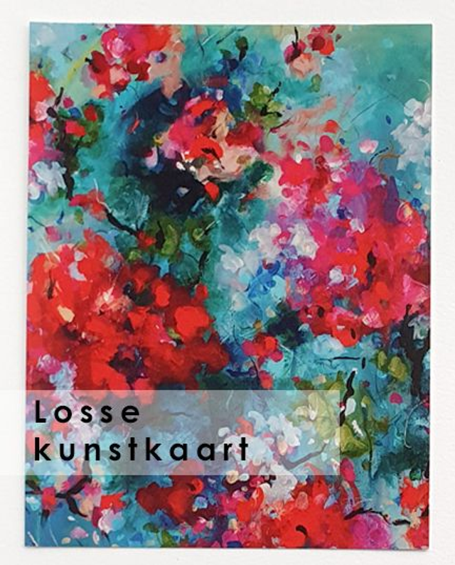 Losse kaart met envelop wit - Ikigai