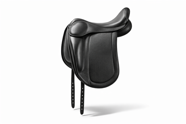 Pre-owned Sattel Eques Black 17,5 Latex 