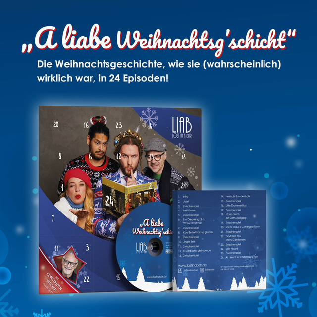 A liabe Weihnachtsg’schicht CD + Kalender
