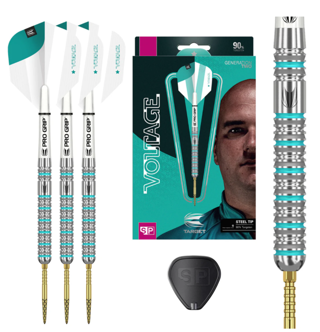 Rob Cross G2 90% Tungsten Swiss Steel Tip Darts by Target