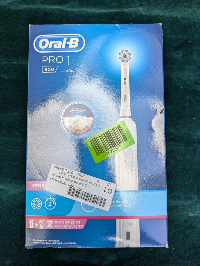 Oral-B Pro 1 800 Elektrische Zahnbürste – Neu & OVP
