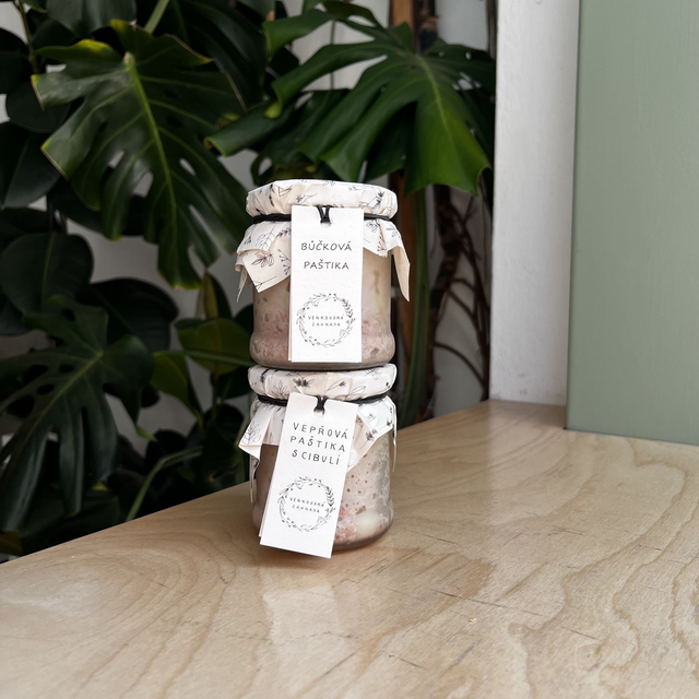 Poctivá paštika z Venkovské zahrady 160g
