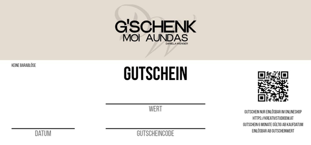 Gutschein 