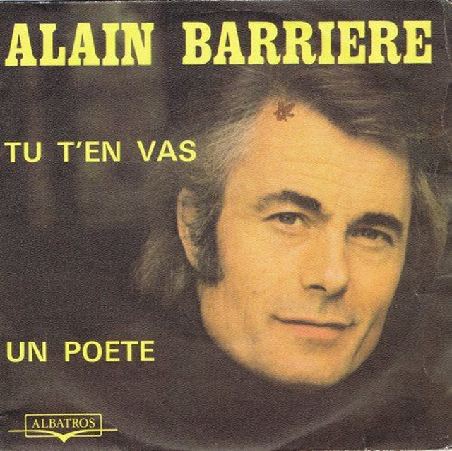 Alain Barriere - Tu T'en Vas
