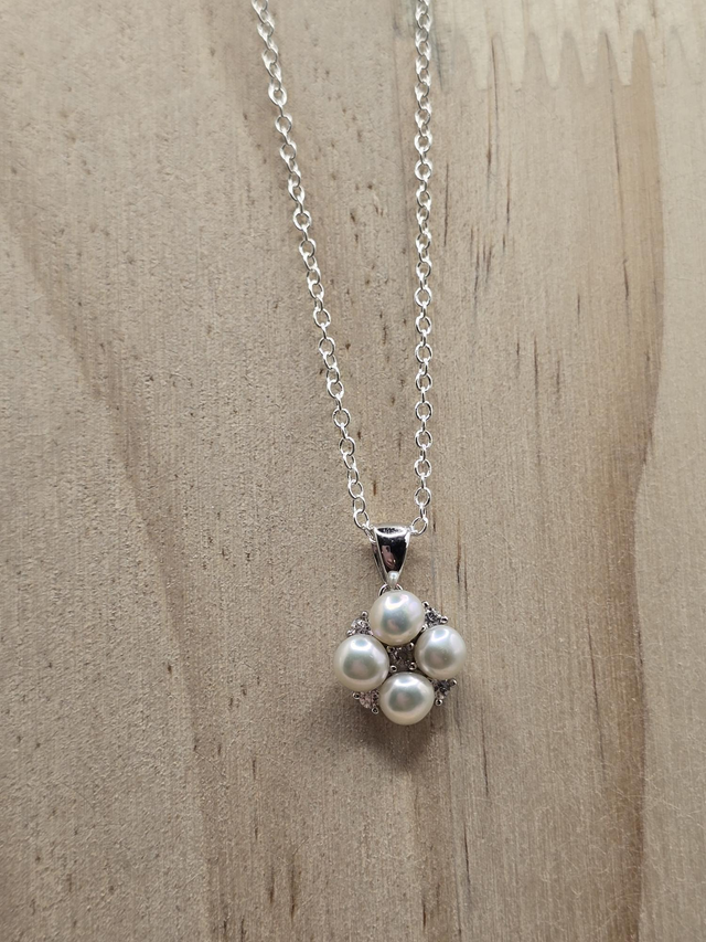 Collier Argent 925 et Perle de culture 