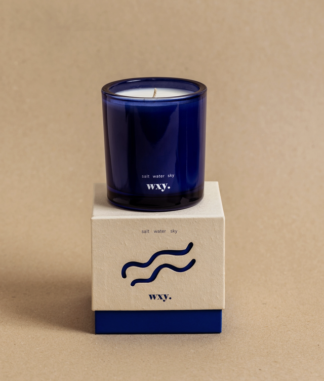 WXY ROAM mini candle - salt.water.sky