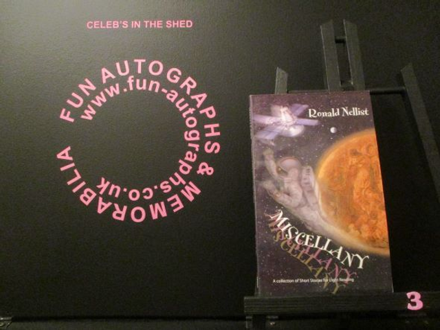 Ronald Nellist 'Misscellany' Authentic Autographed Paperback Book (3)