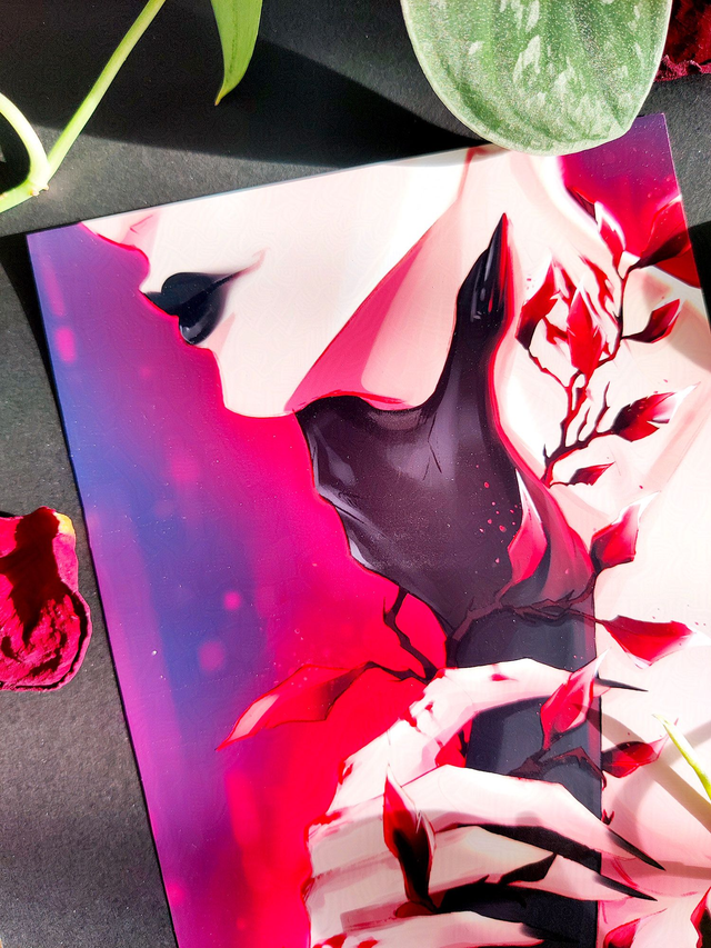 Neck Grab - A4 - A5 - Postcard