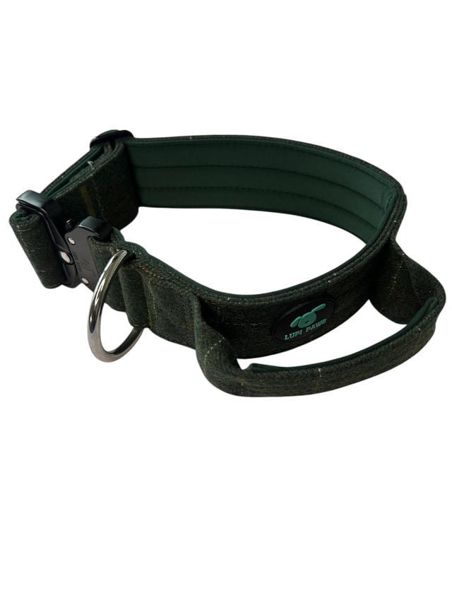 Tweed Collar - Green