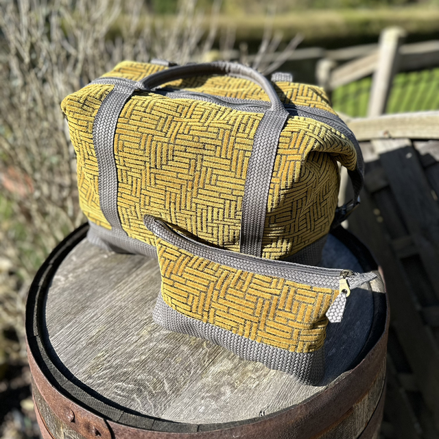 Art Deco Weekender Bag - SOLD