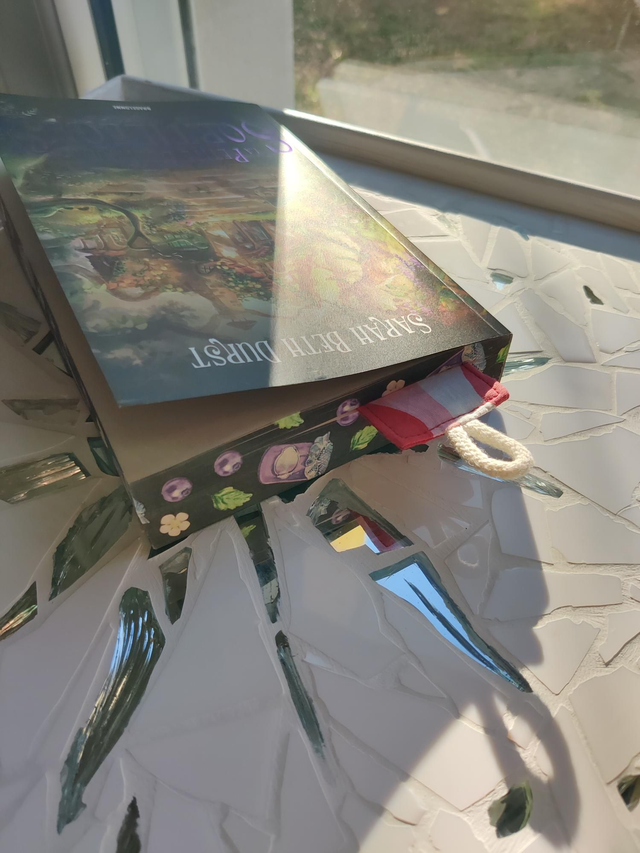 Marque page "fraise"