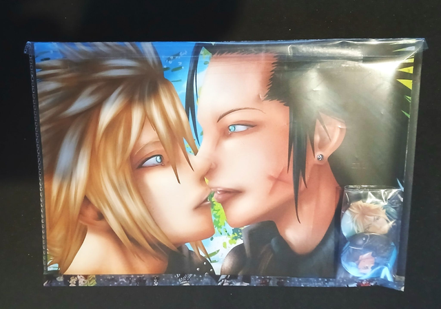FFVII Lots dessin et badge