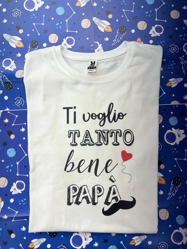 T-shirt "Ti voglio tanto bene papà"