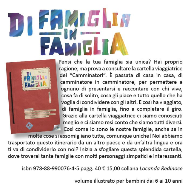 AA.VV., "Di famiglia in famiglia", (trad. di Valeria Cassino", qudulibri 2019