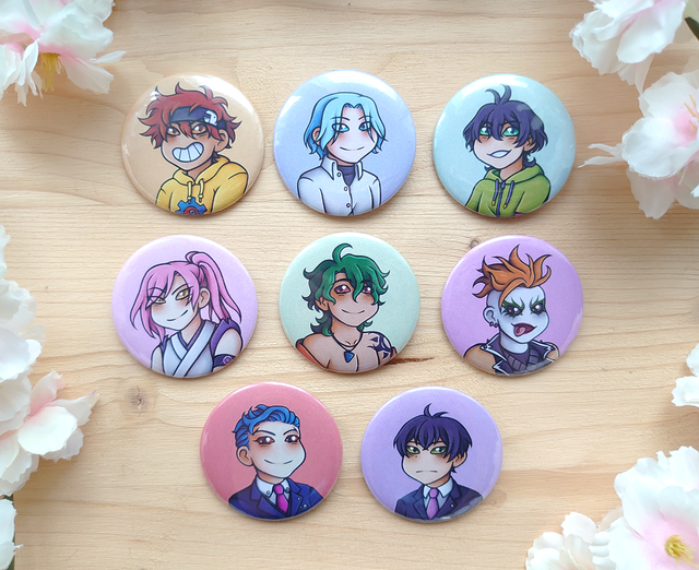 SK8 Button (Clearance)