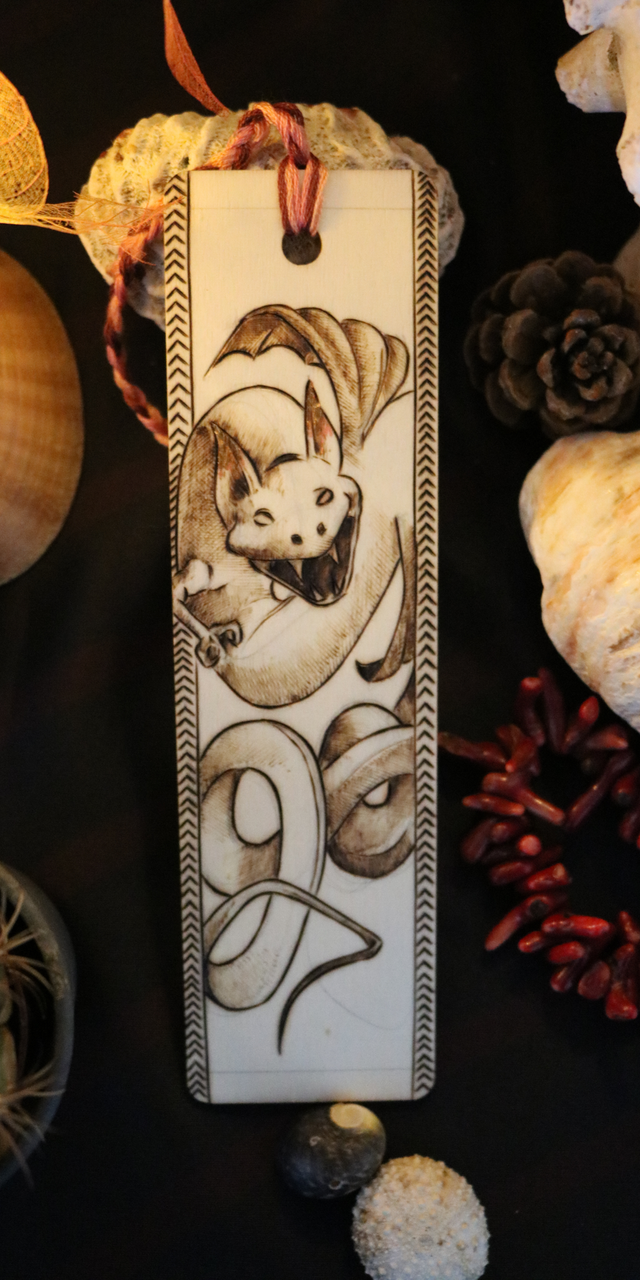 Peuchen - Pyrogravure - PIECE UNIQUE