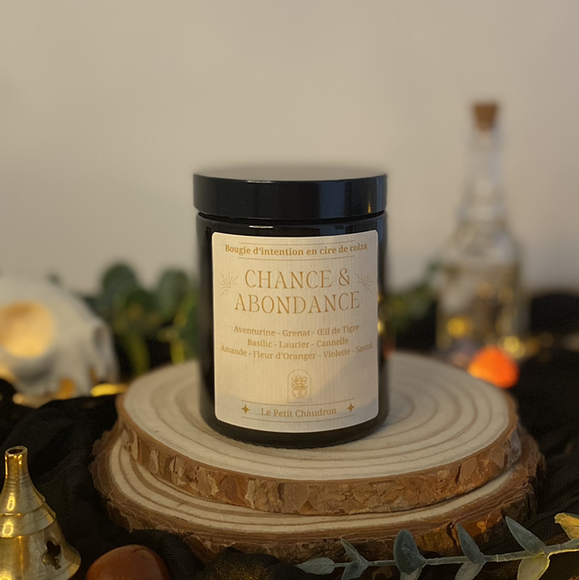 Bougie Chance &amp; Abondance