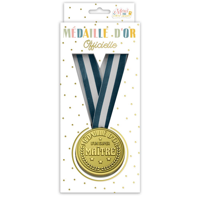 Médaille d’or SUPER MAITRE