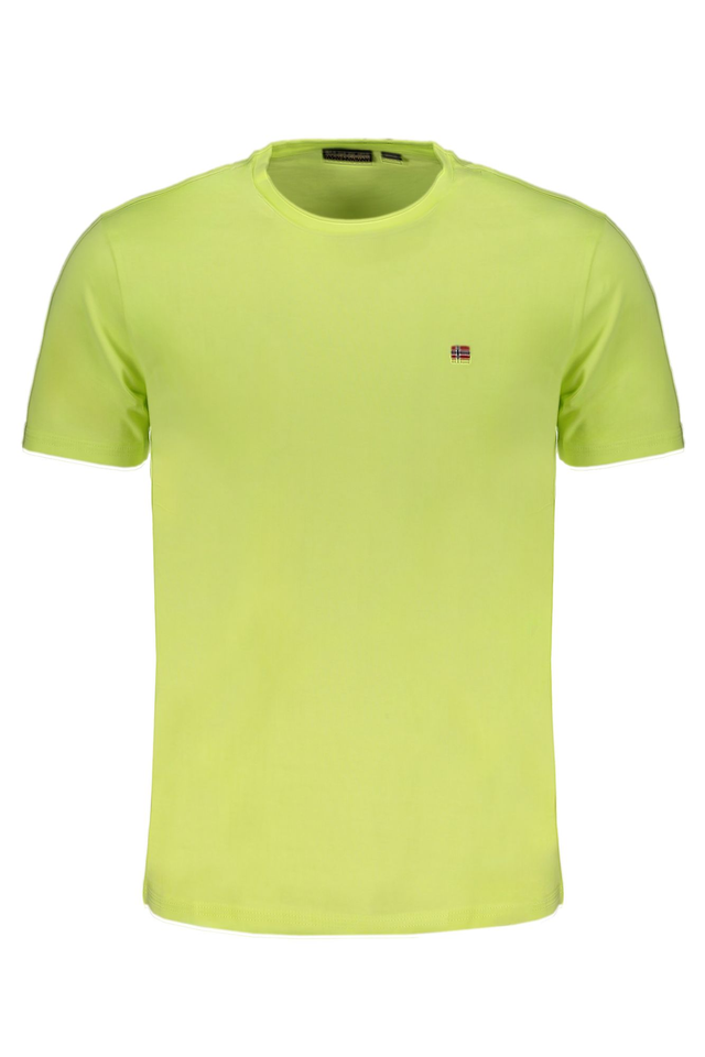 NAPAPIJRI T-SHIRT MANICHE CORTE UOMO GIALLO