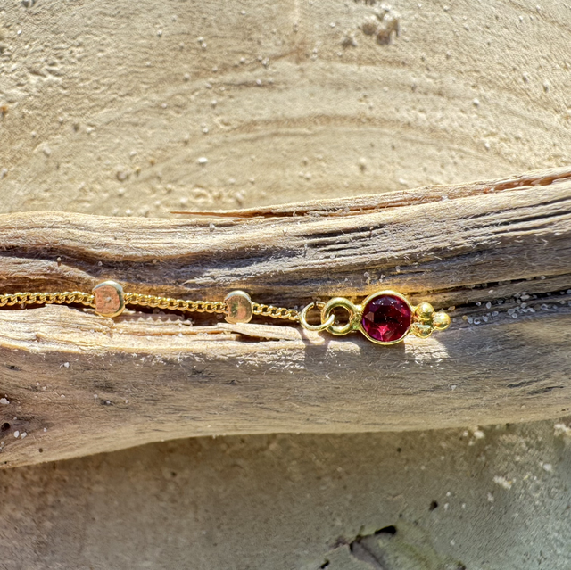 Boucles d&#039;oreille Chaîne Rosée