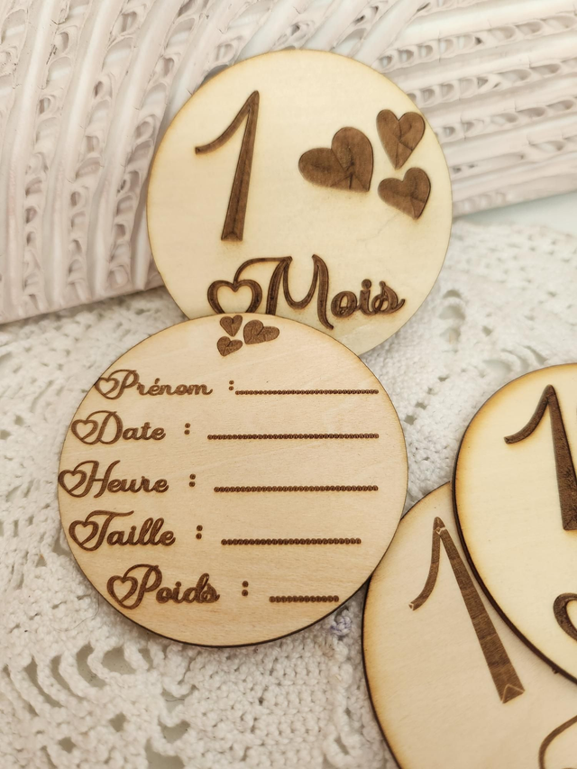 Cartes de naissance à personnaliser