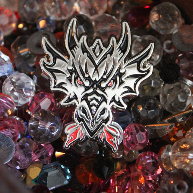 Tribal Dragon Pin By Anne Stoked