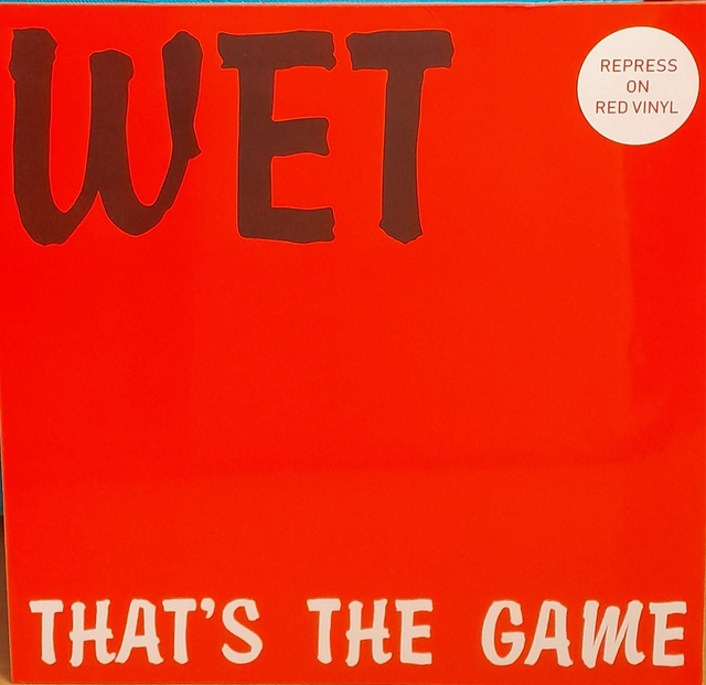 Wet ‎- That's The Game - STD 1201 - 12"
