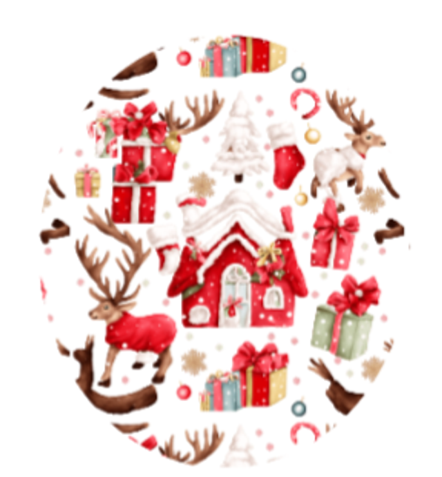 Christmas Scene Over patch Guardian 4