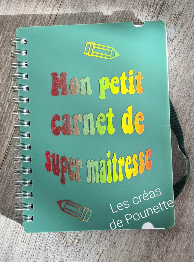 Petit carnet à personnaliser