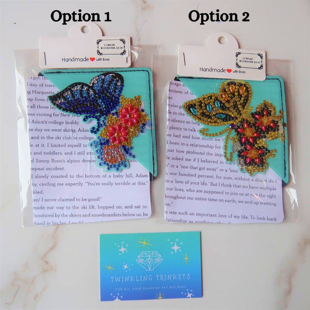 Butterfly Corner Bookmark
