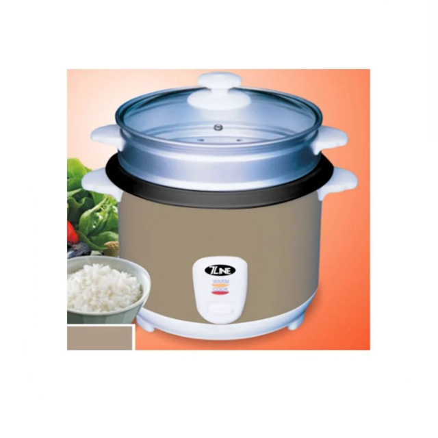 Rice Cooker 0,6L Blanc/Taupe - 7 LINE - RC-3TPT 7LINE