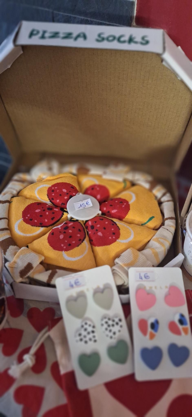 Pizza 4 paires de chaussettes 