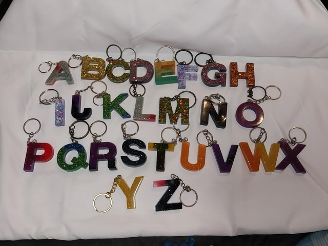 Letter Keyring