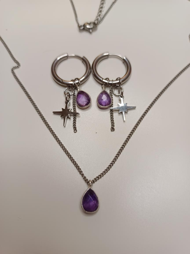 Parure Améthyste 