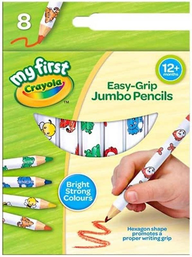 Crayola Easy Grip Jumbo Pencils