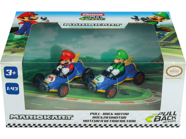 Mario Kart(TM) à friction - Mach8 Twinpack Carrera 15813018 1/43