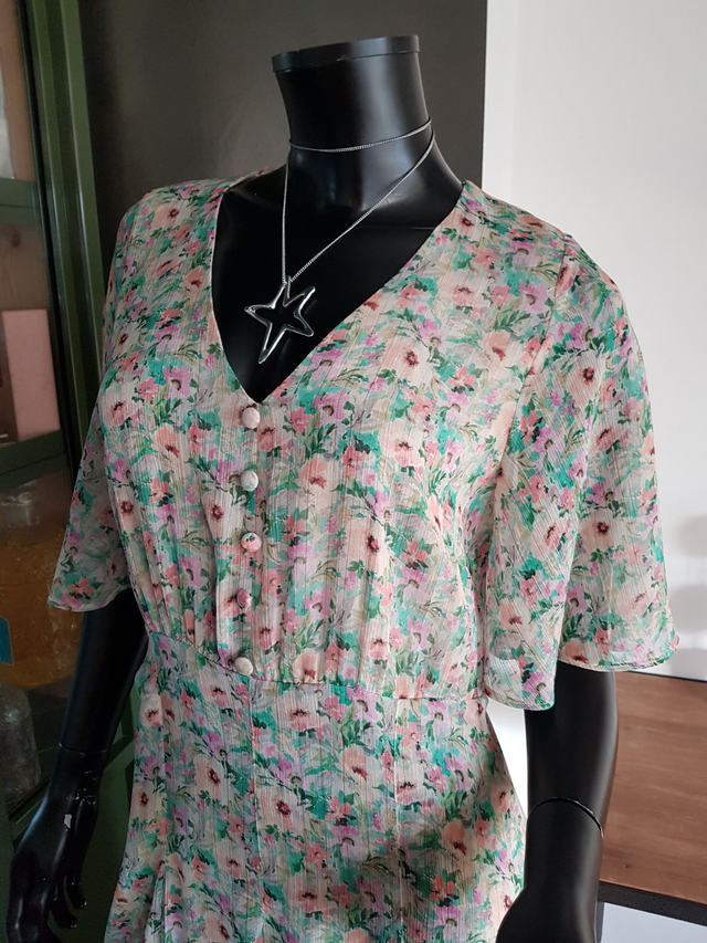 Robe d&#039;été Naf Naf Lavis imprimé fleuri