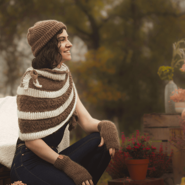 Bonnet marron - collection immuable