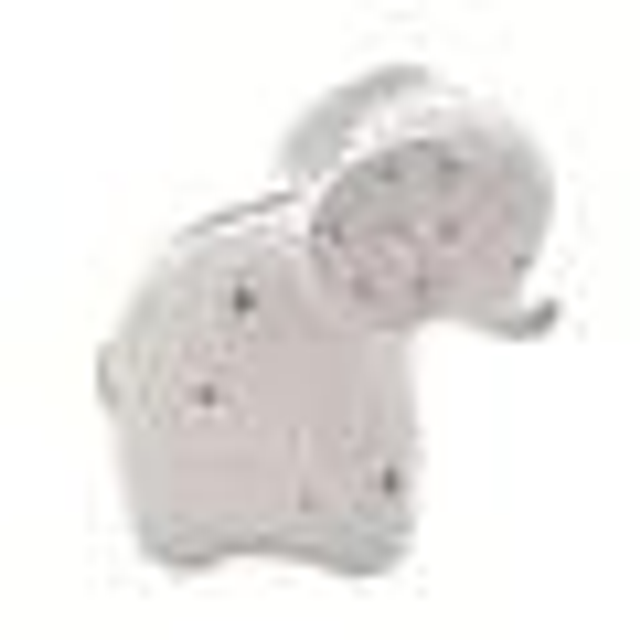 Bambino White Elephant Money Box – Baby Keepsake