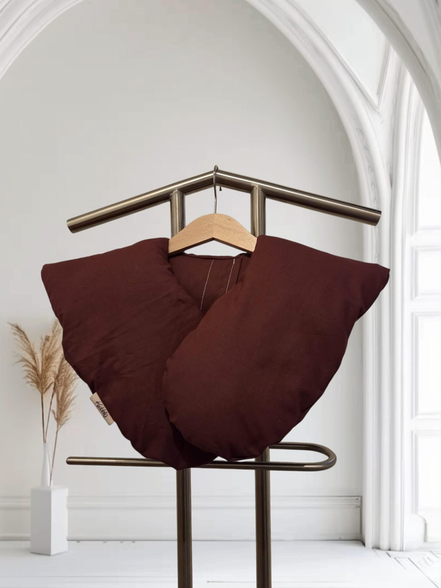 Schulterkissen " bordeaux" 