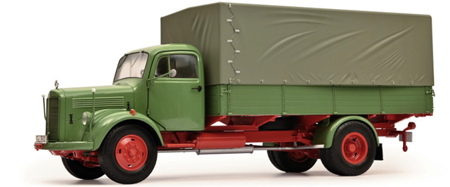 Mercedes Benz L3500 Grün Schuco 1:18