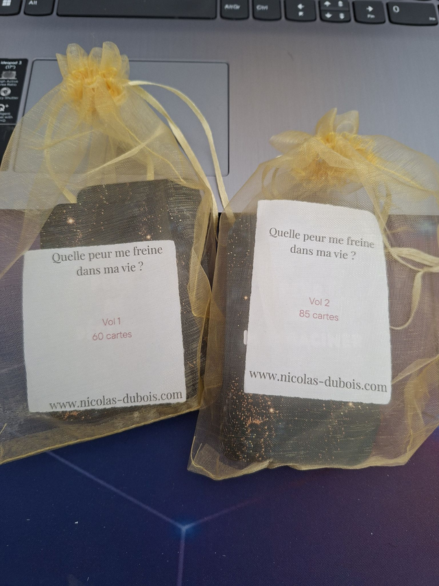 Quelle peur me freine dans ma vie " Pack 2" 82cartes