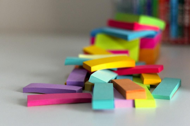 Sticky notes