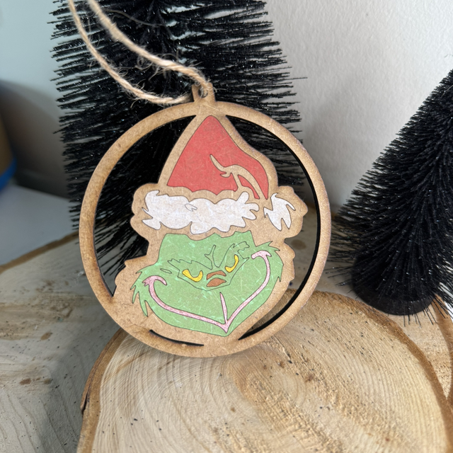 Ornamento de Natal - grinch