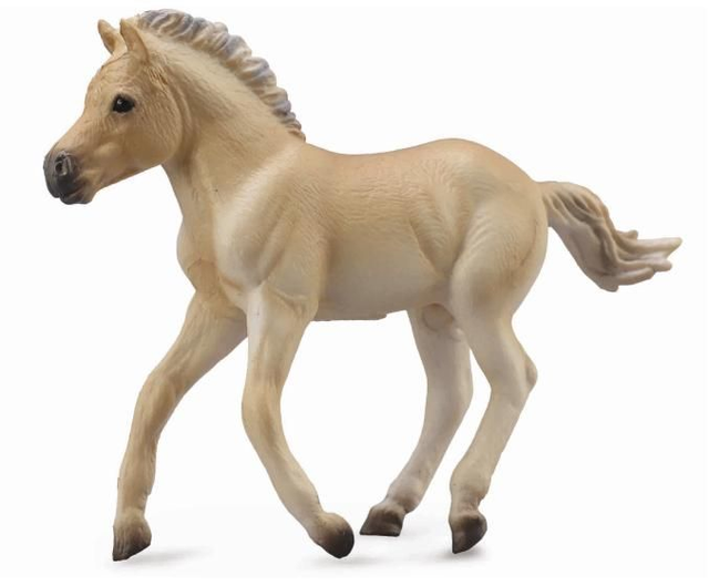 Collecta Pays du cheval >  Chevaux - Échelle 1:20    88592  Poulain Fjord Brun Dun