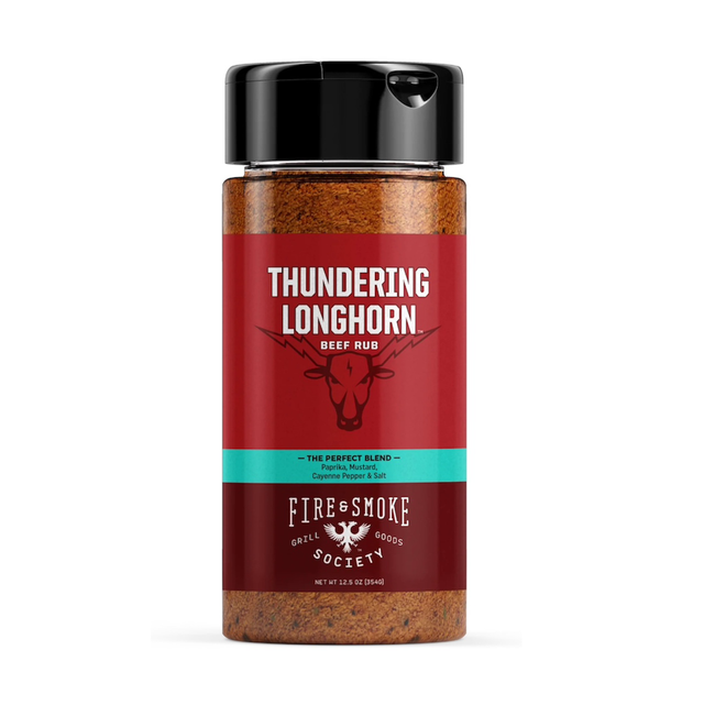 Fire & Smoke Thundering Longhorn Beef Rub 354g