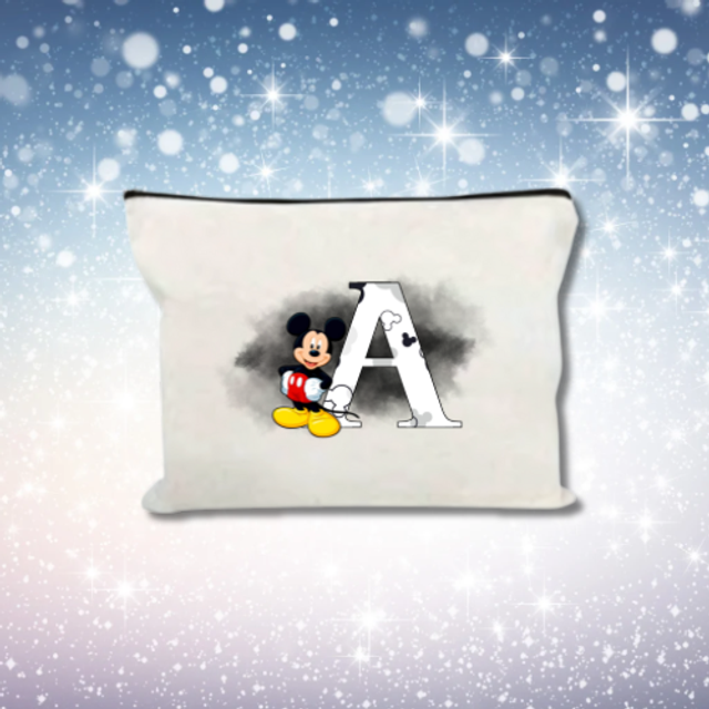 Pochette Mickey Lettre