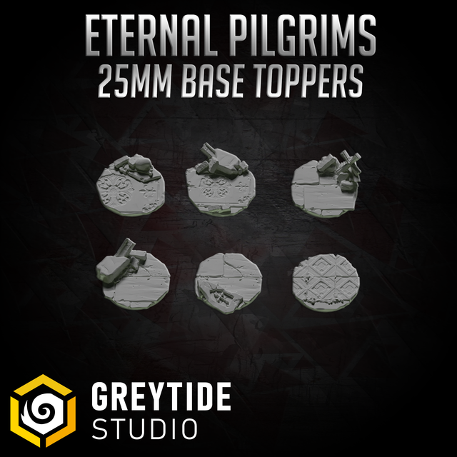 25mm Base Toppers (Eternal Pilgrims)